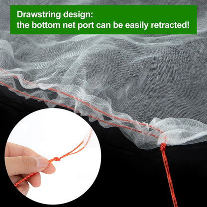 3 Pcs Plant Barrier Net Mesh, Plant Barrier Net Mesh, Bird Netting, Barrier Bags for Vegetables Fruits, Covering Plants Bags, Tomato Plant Netting for Protect Plants from Birds(2.4 x 3.5 FT)