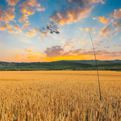 eyijklzo Bird Scarer Flying Kite Crops Farm Flying Bird Hawk Flying Kite