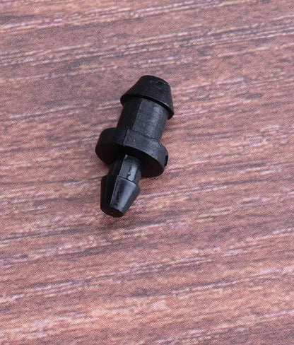 sowaka 30 Pcs Drip Irrigation Plugs Plastic Black 1/4 Inch Tube End Goof Hole Plugs Irrigation Stoppers for Home Garden Lawn Supplies