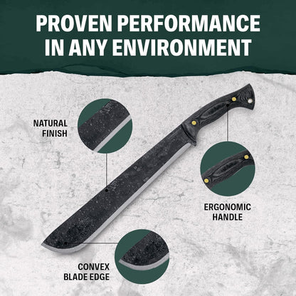 Condor Tool & Knife Outdoor Machete with Micarta Handle