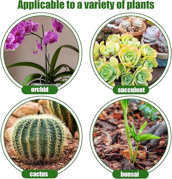 Pine Bark 10qt for Orchid Potting Mix, Organic Tree Bark Mulch for Potted Plants, Enhanced Drainage, Air Flow & Root Ventilation, Ideal for Phalaenopsis, Cattleyas, Dendrobiums