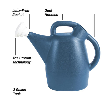 Chapin 2-Gallon Watering Can, Drip-Free Spout for Clean Pour