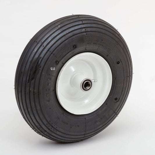Air-Filled Replacement Wheel | Tire for Wagon, Garden Cart, Wheelbarrow | 4.00-6 Wheel Size |