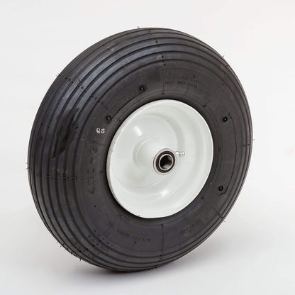 Pneumatic Replacement Wheel | 13.6" Tire for Wagon, Pony Cart, Wheelbarrow | 4.00-6 Wheel Size | Hub/Bearing Size Options