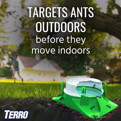 TERRO T1806SR 2-Pack Outdoor Liquid Ant Baits-12 Traps