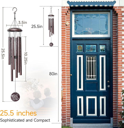 Memorial Gifts for Loss of Love one, 25''Memorial Wind Chimes Sympathy Gifts, Bereavement, Condolence, Remembrance Gifts,Windchimes in Memory of Love one