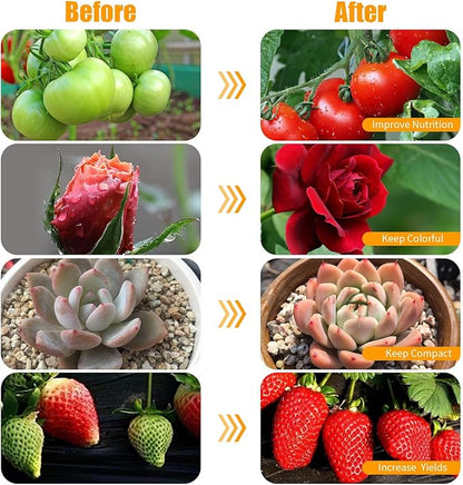 LED Clip-On Plant Growth Light - Auto On/Off Timer 4/8/12h - Dual Heads with Flexible Swan Necks - Full Spectrum LED - 3 Modes, 10 Dimmable Levels - Indoor Use for Seedlings, Succulents