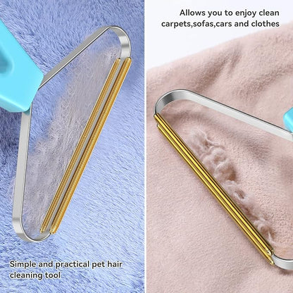 Pet Hair Remover, Dog and Cat Hair Remover, Wool Hair Remover, Carpet Rake for Pet Hair Removal