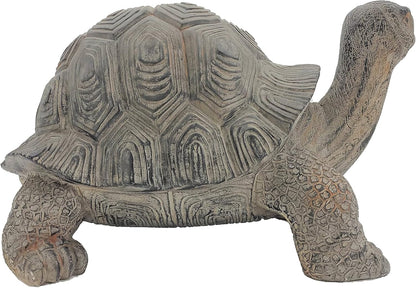 Galt International Tortoise Turtle Garden Statue 18" - Polyresin Outdoor Garden Decor Yard Patio Decoration Animal Sculpture