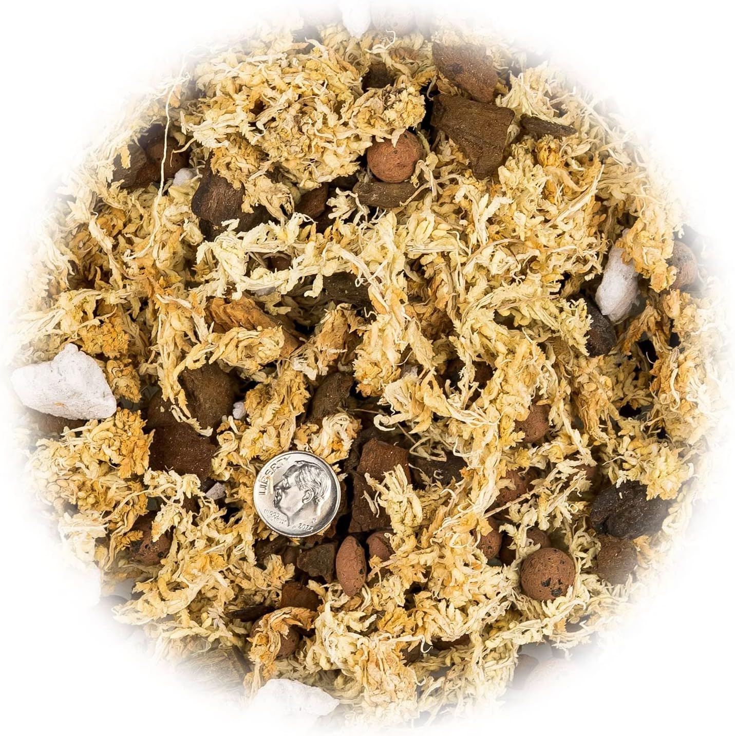 Premium Phalaenopsis Imperial Orchid Potting Mix - Hand Mixed in Small Batches | Great for Phalaenopsis of All Kinds - by GARDENERA - 5 Quart Bag
