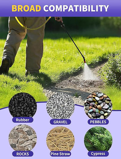 ISTOYO Rock Glue 5L for Landscaping, Pet & Plant Safe, Non-Toxic Mulch Glue, Easy Spray Use, Locks Mulch, Pea Gravel, Stones, Straw & Wood Chips for Paths, Patios & Gardens