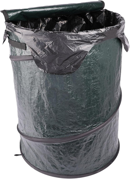 Coghlan's Pop-Up Lightweight Trash Can – Collapsible Waste Bin for Camping, RV, Outdoor Events, and Travel – Durable, Compact, and Easy to Store – 29.5 Gallon