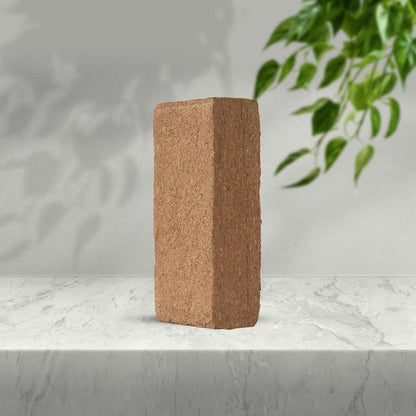 Coco Coir Bricks - Pack of 5, 1.4LBS Each (Total 7LBS)| Organic Solution for Sustainable Gardening! |OMRI Listed | Renewable Soil Made of Coconut | PH (Neutral) | Low EC