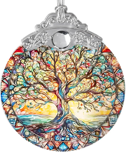 Tree of Life Suncatcher, Christmas & Holiday Ornaments, Tree of Life Decor
