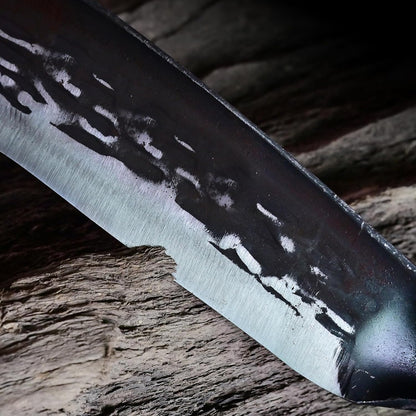 Machete for Yard Work Billhook Sickle Knife Brush Clearing Sickle Knife with Sheath - Perfect Brush Axe for Survival Cut Machete,Ideal for Camping,Gardening, Land Management,