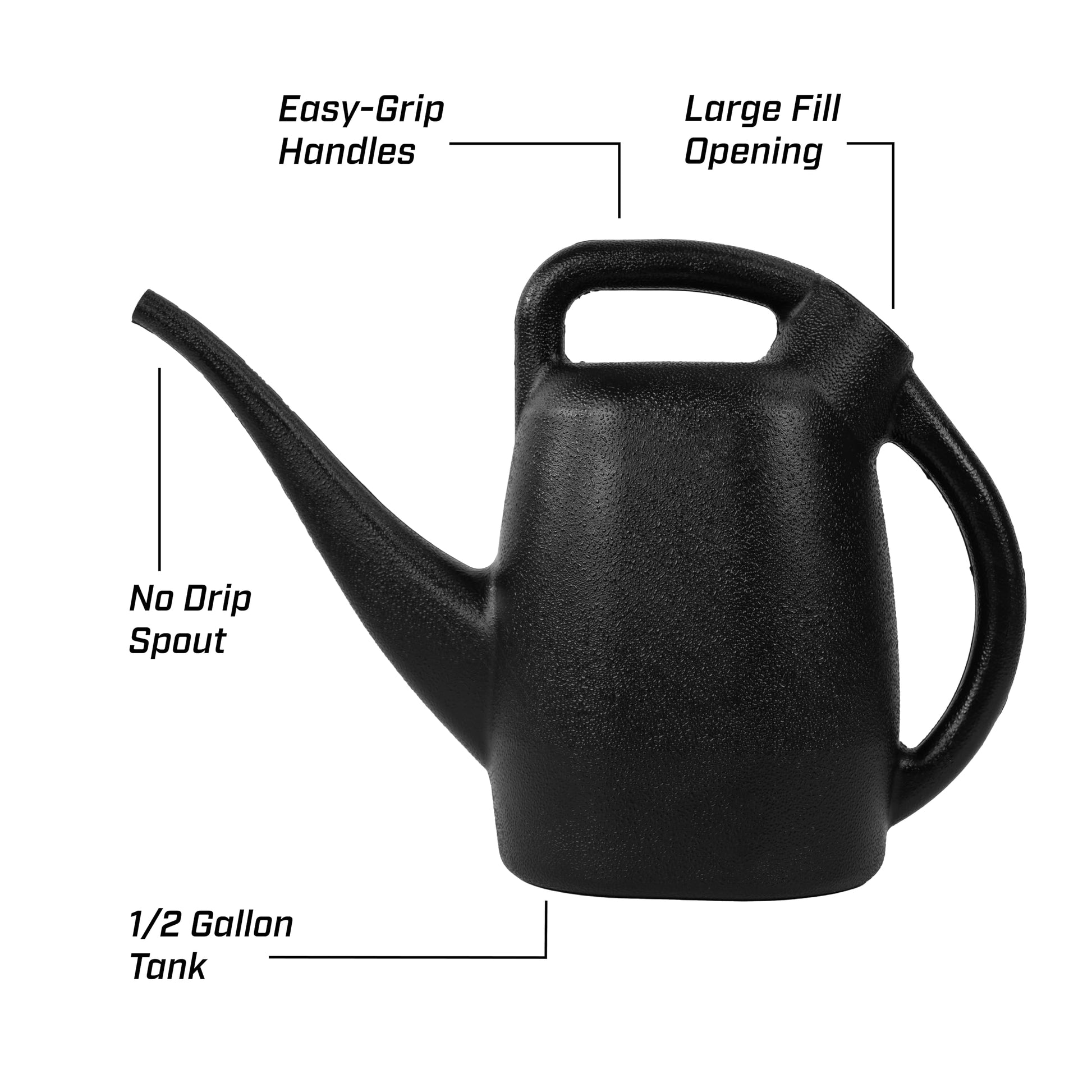 Chapin 1/2-Gallon Watering Can, Lightweight for Easy Watering