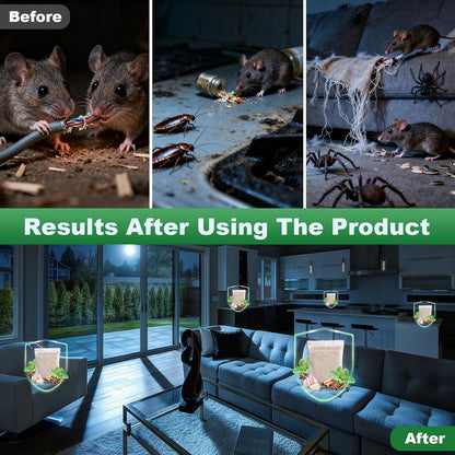 15 Pack Mouse Repellent Pouches, Natural Peppermint Oil Rodent Repellent Pouches for Mice, Squirrel, Rats, Roaches, Ant, Spiders and Other Pests, Indoor & Outdoor Use