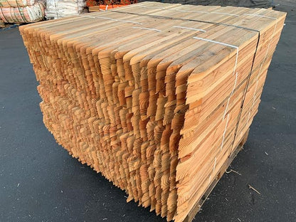 Sandbaggy 48" Wooden Grading Stakes - Heavy Duty for Construction, Gardening, Surveying, Concrete Forms - Chisel Point, Douglas Fir Wood - Made in The USA (1050 Stakes - 1 Pallet)