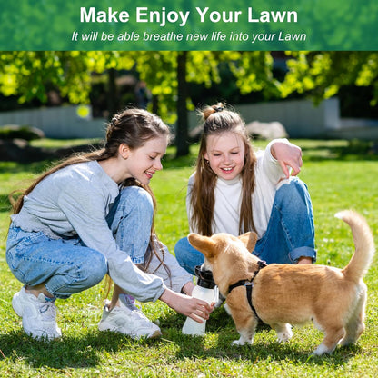 Lawn Aerator Shoes, Upgrade 2.2'Heavy Duty Spike Shoes Lawn Aerating with Hook&Loop Straps, Free-Installation Grass Aerator Lawn Tool One Size Fits All Spiked Sandals for Yard Patio Garden Grass