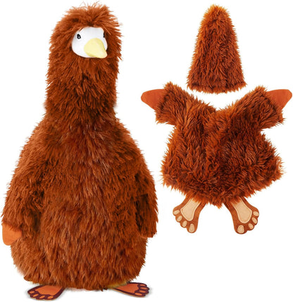 Vinsot Halloween Outdoor Porch Geese Outfit, 23" Patio Yard Porch Desk Goose Coat, Lawn Goose Accessories