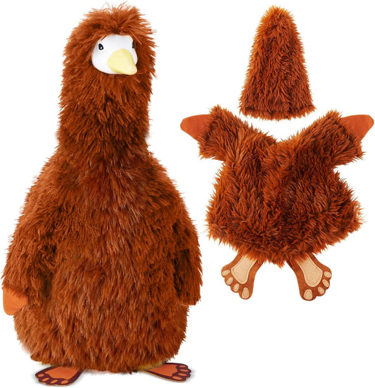 Vinsot Halloween Outdoor Porch Geese Outfit, 23" Patio Yard Porch Desk Goose Coat, Lawn Goose Accessories