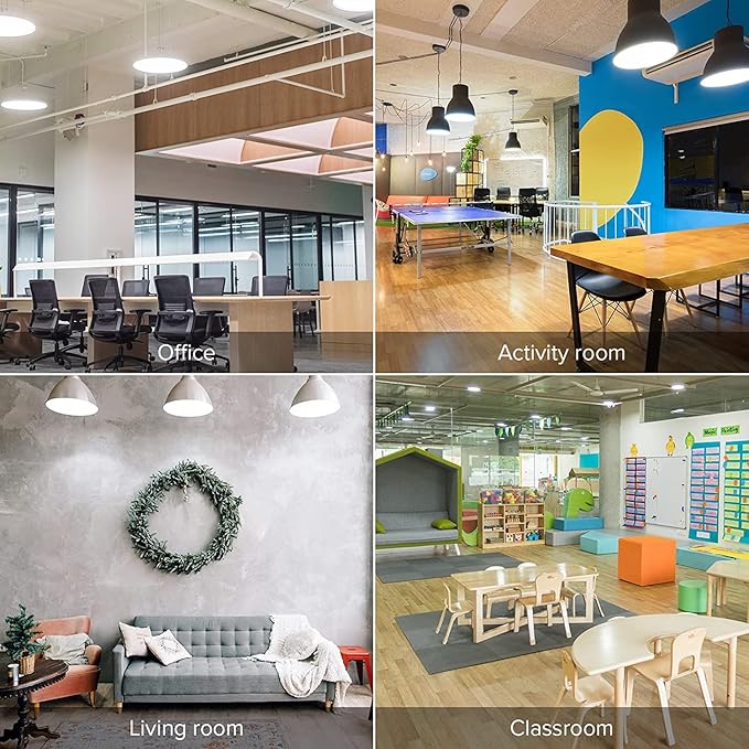 SANSI 350W Equivalent A21 LED Light Bulbs, 5500 Lumens 5000K Daylight Light Bulbs, Non-Dimmable E26 Bulb w/Ceramic Technology, 22.5 Years Lifetime, 36W Power Energy Saving LED Bulb for Home Workspace