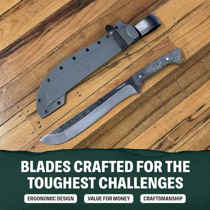 Condor Tool & Knife Outdoor Machete with Micarta Handle
