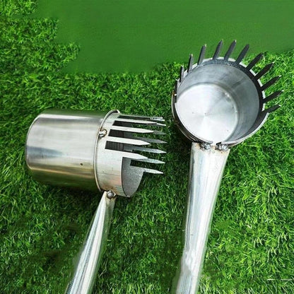 Fruit Picker Gardening Equipment Galvanized Iron Sturdy Easy to Use Portable Picking Tool Manual Agricultural Tool