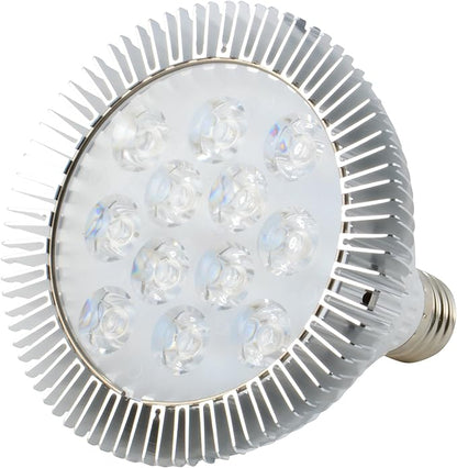 ABI 12W Deep Red 660nm LED Bloom Booster Grow Light Bulb for Flowering and Spectrum Enhancement