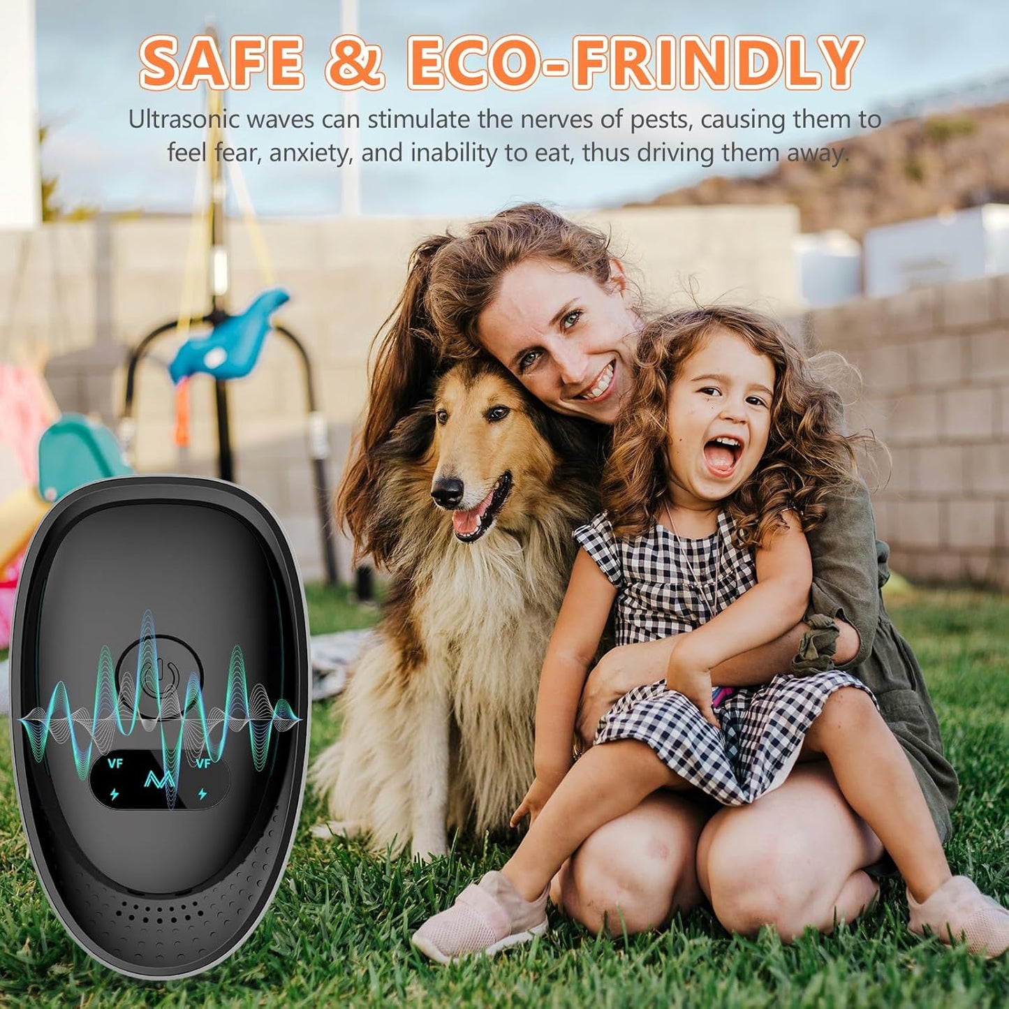 2025 Upgraded Ultrasonic Repellent Indoor, Mouse Traps Insert Plug in, Pest Control Repellent Ant,Roach,Rodent, Mouse, Bugs, Mosquito, Spider, for Home, Office, Warehouse 6 Packs