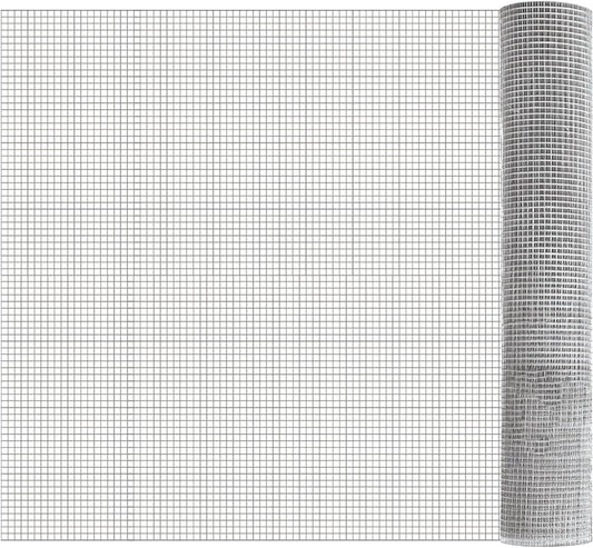 Hardware Cloth 1/4 inch Chicken Wire Fencing Double Hot-Dipped Galvanized After Welding Wire Fence，Duty Rust Proof Fencing for Gardens, Poultry Animal Netting Cage Screen (1/4inch 36in x 100ft)