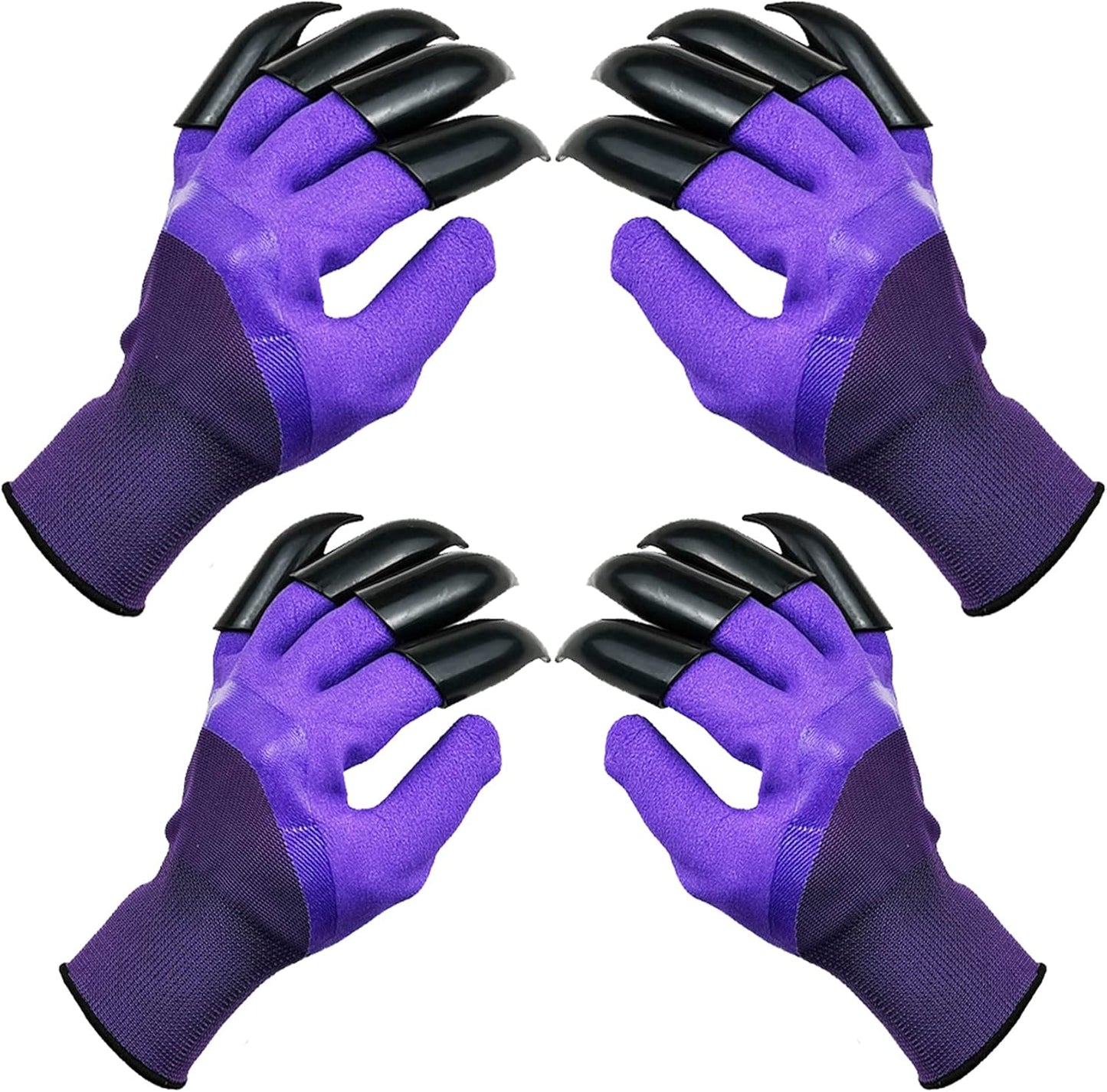 DCCPAA Garden Gloves with Claws,Claw Gardening Gloves for Digging,Planting, Weeding, Seeding-Waterproof for Men and Women