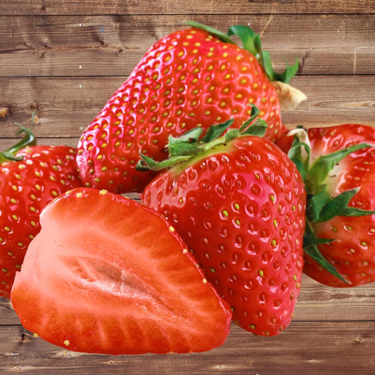 Seascape Strawberry Plants - Great for Planters - Day Neutral (Heavy Producer) - Bare Root Strawberry Plants from Hand Picked Nursery (15)