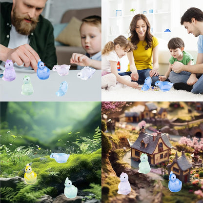 80 Pcs Mini Resin Dinosaur Variety Tiny Animals Figures Miniature Little Small Dinosaurs Figurines Bulk for Micro Fairy Garden Landscape Accessories Hide Crafts Decor
