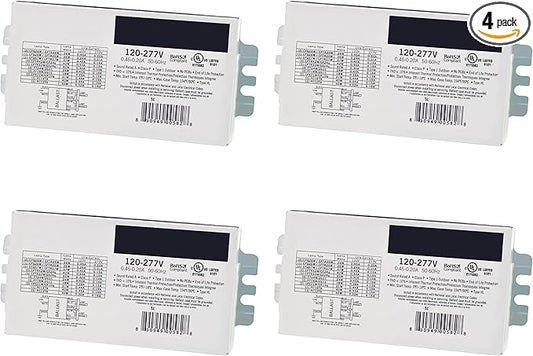 4 Pack - Replacement for Syvalnia QTP2X26CF UNV DM - 2-Lamp T4 Compact Fluorescent Ballast 26W High