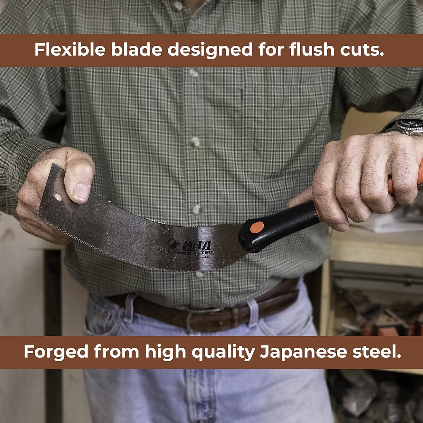 Great Neck Kyoku Setsu Japanese Ryoba Double-Edged Pull Cut Saw, Ultra Fine Saw, Detail Hand Saw, Double Edge Saw, Japanese Wood Saw