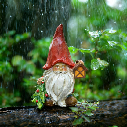 Garden gnome Statue Decoration, 6.4", for Indoor and Outdoor Home Balcony, Courtyard, and Lawn, Suitable for gnome and Gardening Enthusiasts, a Gift for mom, Women, or Birthday Present.