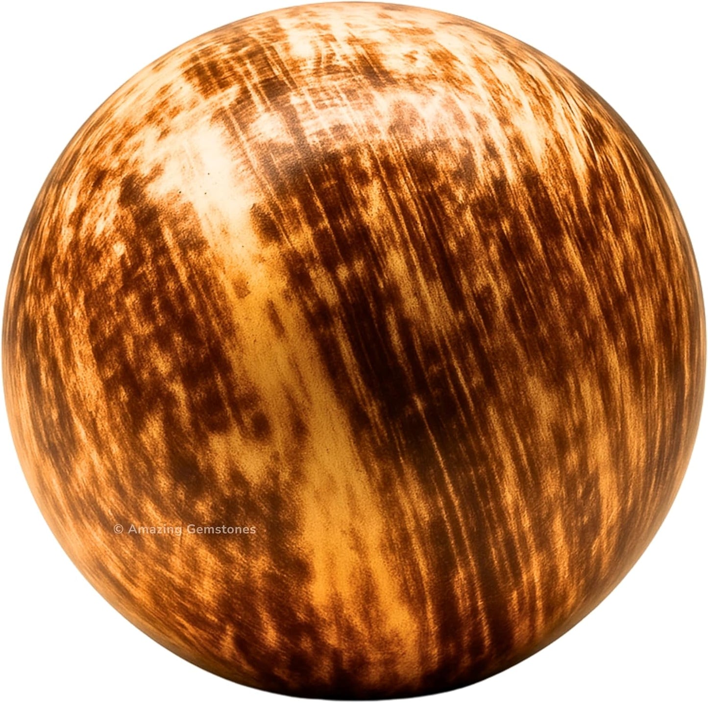 Amazing Gemstone Aragonite Crystal Ball with Stand - 2" Inches Crystal Sphere Meditation Balls for Witchcraft and Decorative Balls