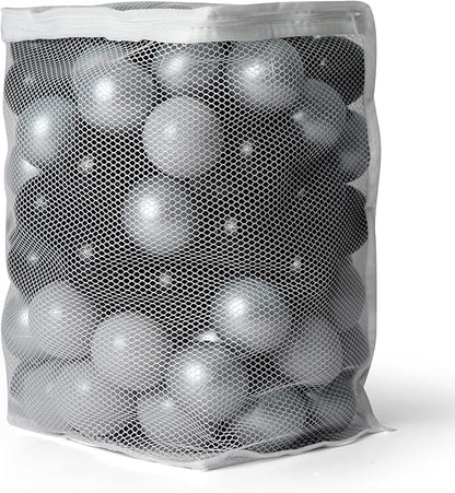 TRENDPLAY Plastic Balls for Ball Pits 2.2 Inch, Pack of 50 100 200 500 Hollow Balls, Perfect for