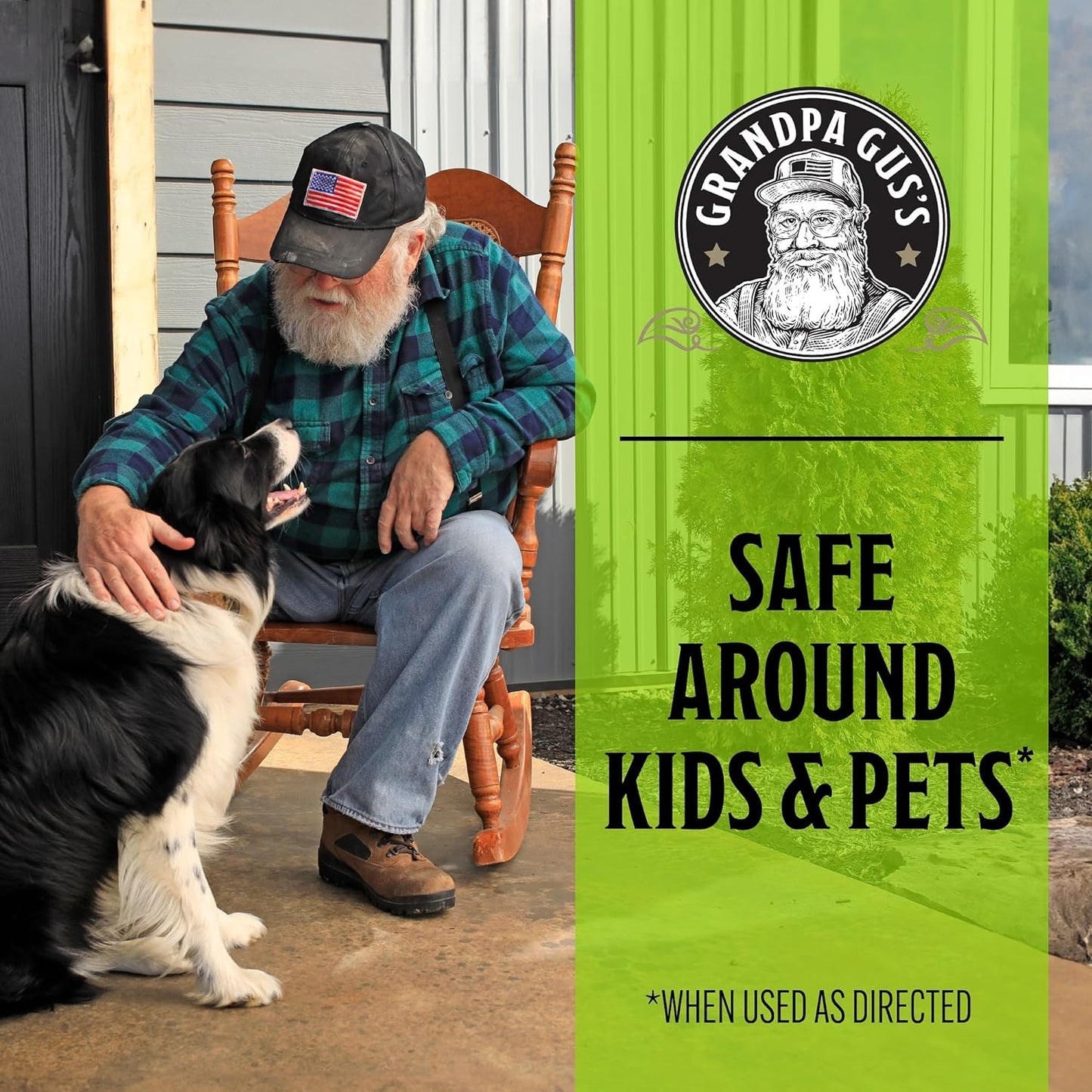 Grandpa Gus's Mouse Rodent Repellent, Peppermint & Cinnamon Oil Formula, Repels Mice & Rats from Nesting, Chewing in Homes/RV, Boat/Car, Storage & Wiring, 8 Oz RTU Spray