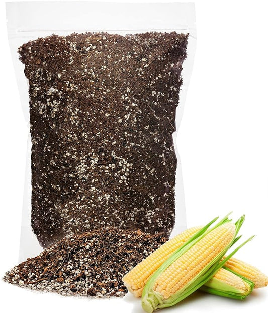 Premium Organic Potting Soil for Corn - (1 Quart Bag)