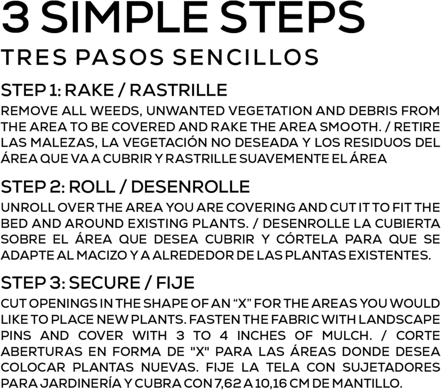 Greenscapes Waterwise Landscape Fabric 3'x50', 2 Pack – Drought-Resistant Weed Barrier, Garden Fabric for Moisture Retention & Reduced Watering