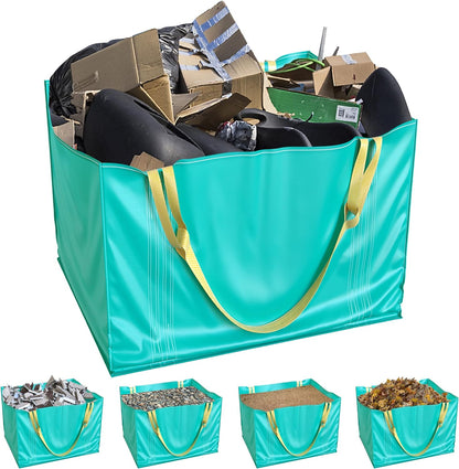 TidyFriend Dumpster Bag 45 Inches, Reusable Yard Waste Bags, Foldable Yard Waste Container, Trash Bag for Trash Management, Multiple Times Use During Renovations, Can Hold Up to 1650 lbs