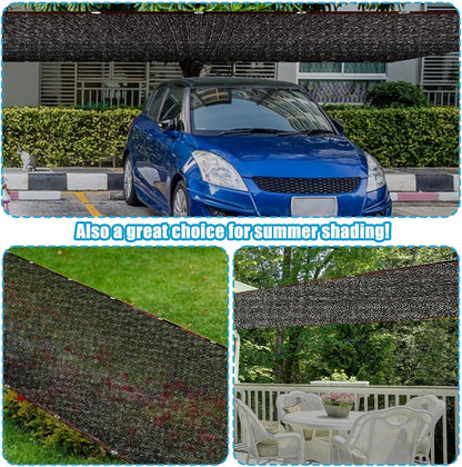 18 x 36 Ft Pool Leaf Net Cover- Thicken Rectangle Leaf Netting for Inground and Above Ground Swimming Pools Cover with Reinforced Gromments,Winter Above Ground Pool Screen Cover, Catching Leaves