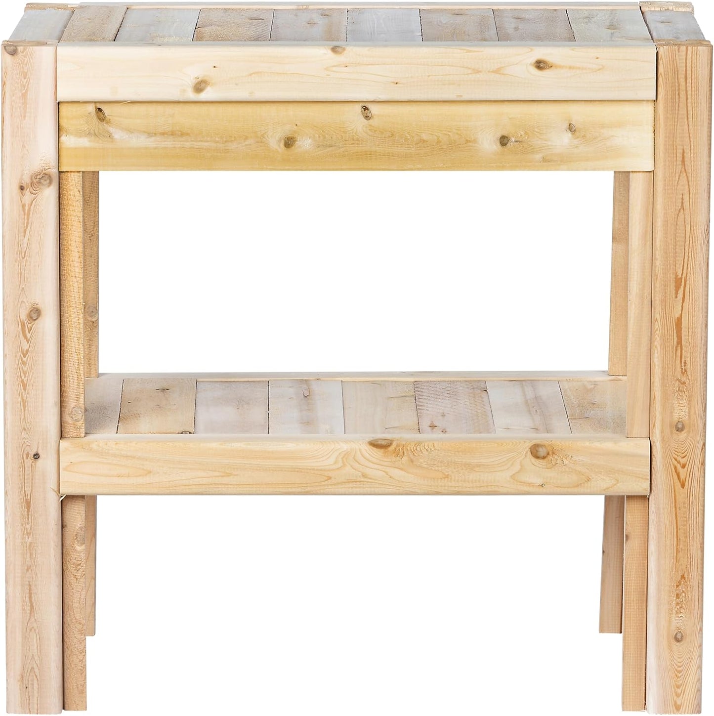 Greenes Fence Cedar Adjustable Storage Shelves, 31 in. x 16 in. x 30 in. - Made in USA with North American Cedar