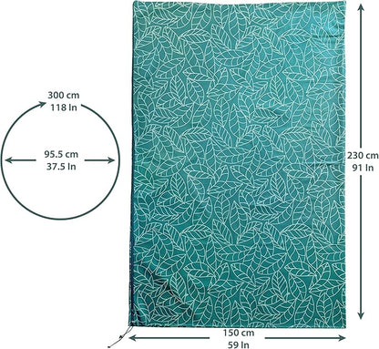 Plant Covers Freeze Protection 59"x91" in 2 Pack | Green Winter Frost Blankets for Outdoor Plants | Reusable Garden Cover Bags with Zipper Drawstring | Cold Weather Shrub Protection Cloth