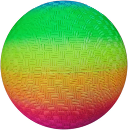 AppleRound 8.5-inch Dodgeball Playground Balls, Pack of 4 Balls with 1 Pump, Official Size for Dodge Ball, Handball, Camps and Schools