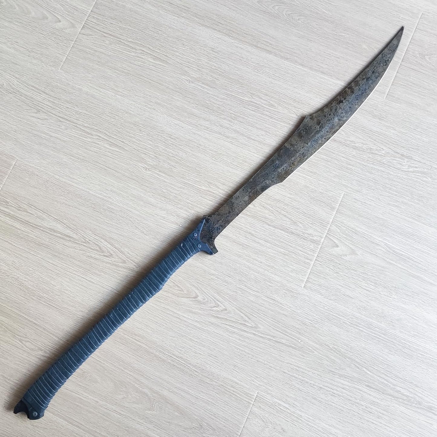 Full Tang Carbon Steel Machete Sword with Sheath for Practice, Outdoor Use, Collection-41.3 Inch