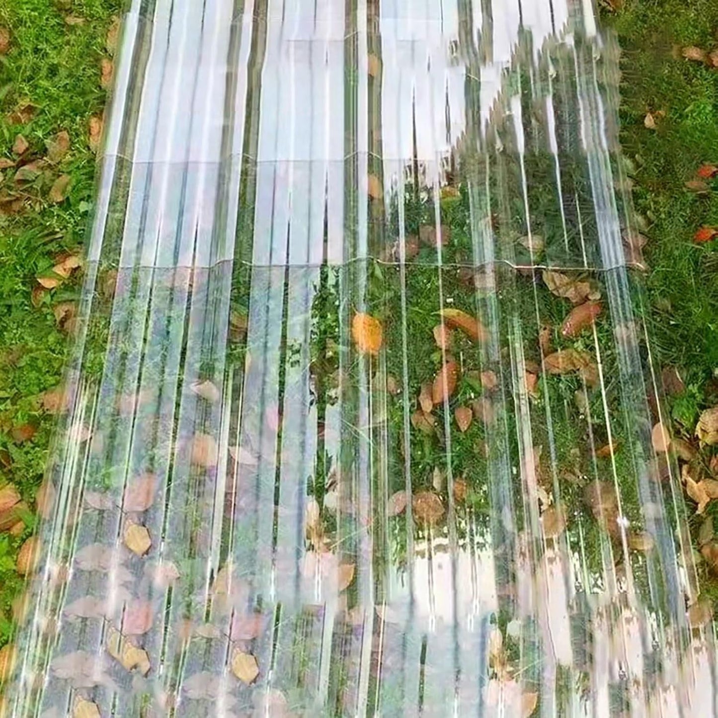 Transparent Plastic Sheets,Outdoor Sunshade Canopy Panels,Greenhouse Board,Sturdy Panel,for Outdoor Shed Board.(39.37x43.3in)