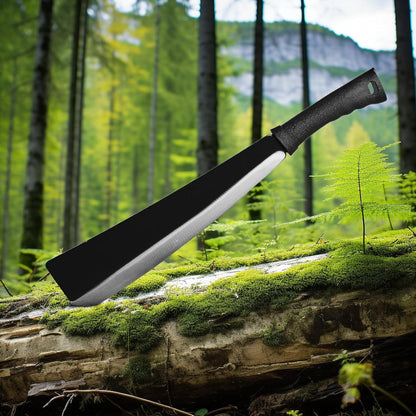 Billhook Sickle Machete for Yard Work - Trimming, Chopping & Weeding Powerhouse, Heavy Duty Machete for Cutting Trees, with Sheath
